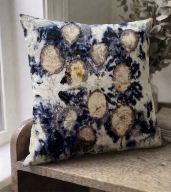 Jedwabna unikatowa poduszka 